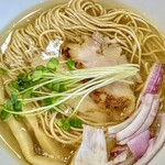 鶏ポタラーメン 鶏鬼 - 料理写真:淡麗鶏そば 塩