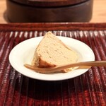 すし処 ひさ田 - ・白小豆 こし餡のチーズケーキ