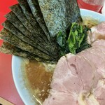 武蔵家 - 海苔もたくさん。