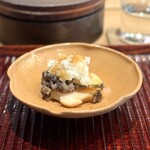 すし処 ひさ田 - ・鮑の出汁しゃぶ、大根おろし