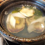 日本料理 華暦 - 濱鍋　浅利と鮑