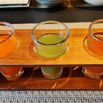 日本料理 華暦 - 三種類の飲む野菜