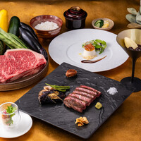 【黒毛和牛コース】〜メインの黒毛和牛ロース含む全8品〜