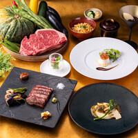【シェフおすすめコース】〜市場直送鮮魚、黒毛和牛ロース含む全9品〜
