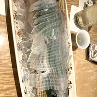 対馬のどぐろとイカ活き造り 博多 魚蔵 都ホテル店 - 