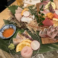 対馬のどぐろとイカ活き造り 博多 魚蔵 都ホテル店 - 