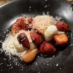 BARBA - 苺とブラッターチーズのカプレーゼ