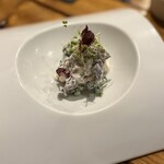 BARBA - ホタルイカと菜の花の白和え