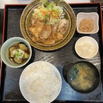 和食 水仙 - 豚肉生姜焼き定食　☆4.5