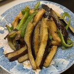 和食 水仙 - ナス味噌炒め　☆3.5