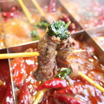 棒棒君 - 嫩牛肉卷香菜