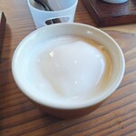 手打ち蕎麦　いよ翁 - 杏仁豆腐