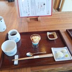 手打ち蕎麦　いよ翁 - 汲み上げ湯葉