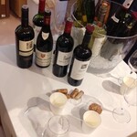 Apricus - セミナーのワインたち