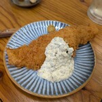 うず食堂 - 自家製タルタル白身フライ（528円）