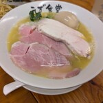 うず食堂 - 鶏白湯ラーメン（968円）＋チャーシュー（220円）＋麺大盛り（165円）＋味玉（110円）