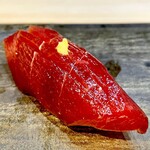 鮨 幸 - 20240424鮪赤身漬け➁