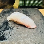 鮨あさひ - 白甘鯛の昆布〆(絶品)