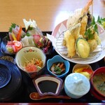 活魚ランチ専門店 海のる - Ｑ:この中にホタルイカｓが潜んでいます