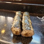 えび寿し - 巻物  ふきのとう味噌細巻き