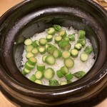 柚木元 - アスパラご飯