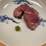 柚木元 - マトン肩ロースのステーキ