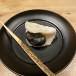 柚木元 - 黒豆大福(氷餅)