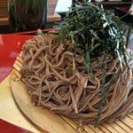 そば処 壱 - タレカツ丼セットの蕎麦
