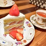創作料理Ryota  - ●愛知指定農園完熟苺のショートケーキ