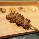 やきとり 嶋家 - 皮。