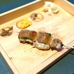 やきとり 嶋家 - 肩肉。