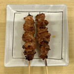 鳥芳 - 親鳥のにんにく漬け串