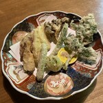 手造りそば 打墨庵 加瀬 - 季節の天ぷら