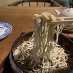 手造りそば 打墨庵 加瀬 - いい感じの腰が流石な仕事