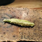 ななしの庵 - 天ぷら4　いたどり　