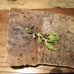 ななしの庵 - 天ぷら3　こしあぶら