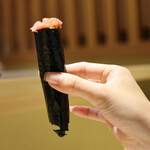 鮨 幸 -  ［握り］とろ巻き