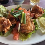 那須ちふり湖カントリークラブレストラン - 油淋鶏　アップ