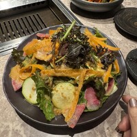個室焼肉 牛姫 恵比寿本店 - サラダ4人分