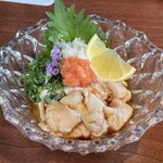 瓦町久屋 浮世ばなれ - 鯛白子ポン酢