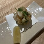 吉祥じ 和こん - 白エビと春野菜のかき揚げ　サクサク