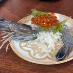 瓦町久屋 浮世ばなれ - 天使海老といくら