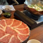 瓦町久屋 浮世ばなれ - ミスジしゃぶしゃぶ