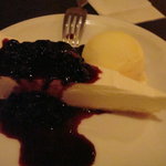 エルボラーチョ - デザートのレアチーズケーキ