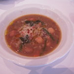 Osteria Giulia - 豆と根菜のズッパ