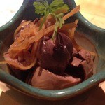 魚屋ひでぞう - ハモ肝のしぐれ煮