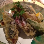 魚屋ひでぞう - いわしの梅しそ揚げ