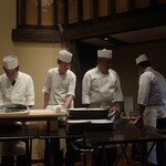 清龍酒造 - カンパチの解体ショー