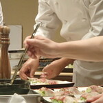 清龍酒造 - カンパチの解体ショー