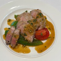 ラ・ターブル・オ・ジャポン - みやじ豚のロースト　湘南ゴールドのソース